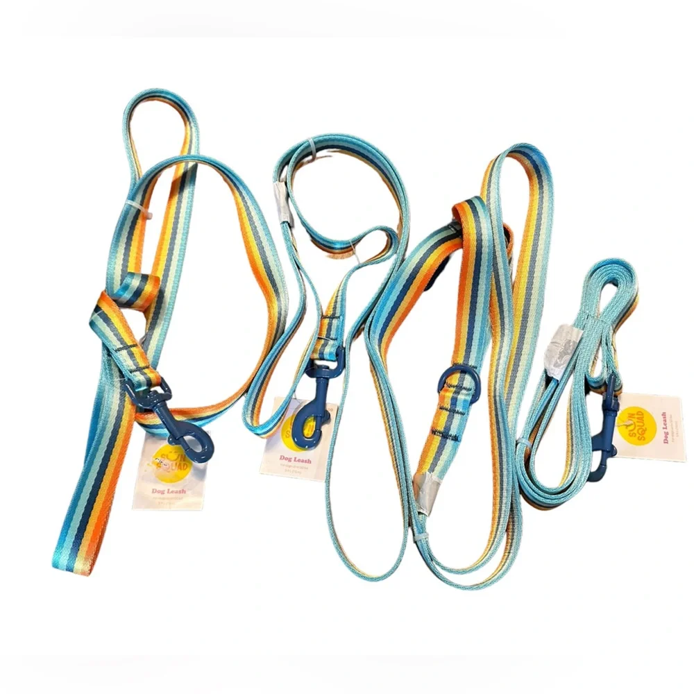 Sun Squad 5 ft. Leash Multi-color Dog Leash- NWT‎